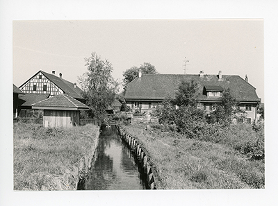 Bild vom Reismühlekanal 1989