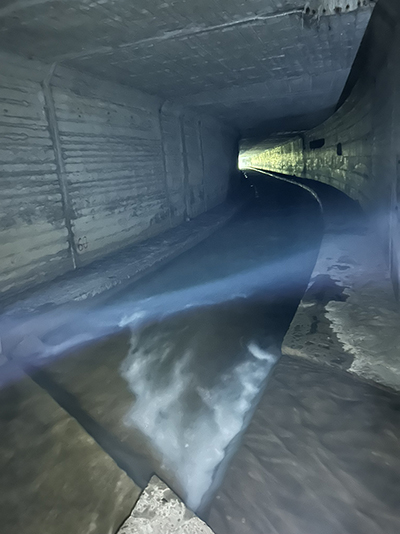 Bild des unterirdischen Riedbach