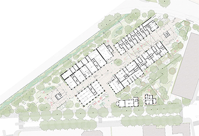 Visualisierung des Gelatine-Areals